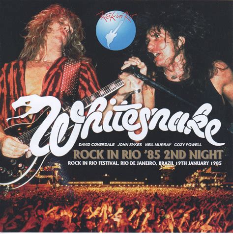 whitesnake - rock in rio 1985